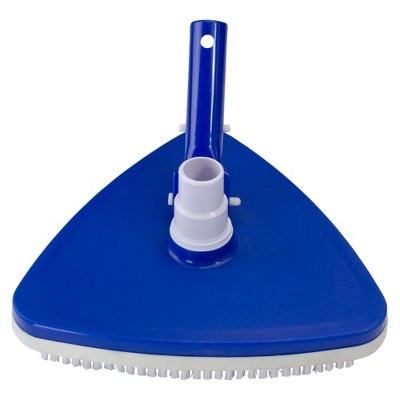 Triangular Weighted Pool Vacuum With Swivel Hose Connection And EZ Clip