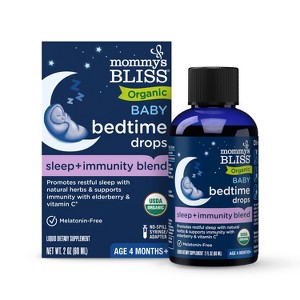 Mommy's Bliss Organic Baby Bedtime Drops + Immunity Support - 2 fl oz - 1 of 4