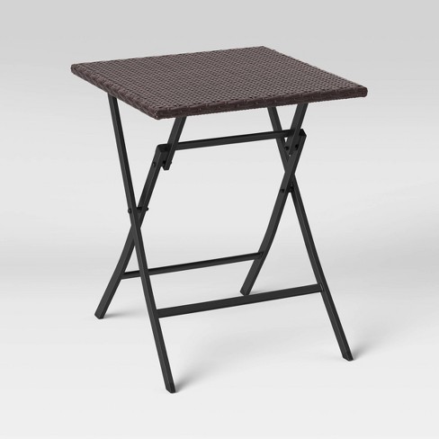 Wicker Patio Folding Bistro Table - Room Essentials™ : Target