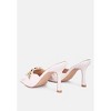 Mermaid Quilted Metallic Chain Embellished Women Sandals - 2 of 4