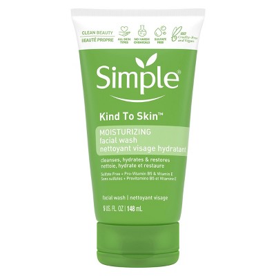 Simple Kind To Skin Moisturizing Facial Wash 5 Fl Oz Target