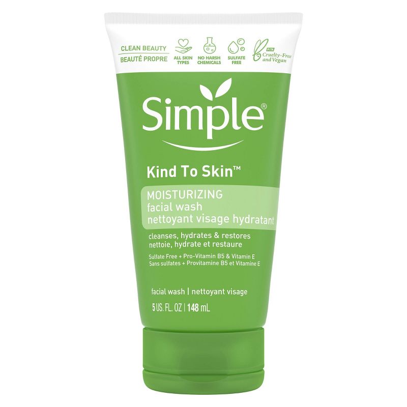 Simple Kind to Skin Moisturizing Facial Wash - Unscented - 5 fl oz, 3 of 17