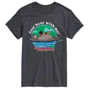 Men's - Disney - Mowgli and Baloo Just Bear With Me Short Sleeve Graphic T-Shirt - 1 of 4