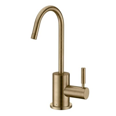 ALFI Point of Use Cold Water Drinking Faucet with Gooseneck Swivel Spout