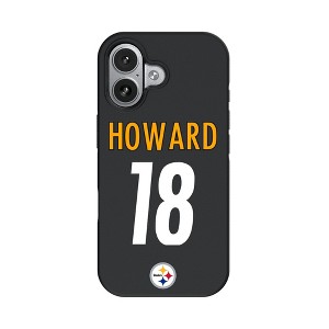 NFL Pittsburgh Steelers Players Game Tactic Bump Cell Phone Case for Apple iPhone 17 Series - 1 of 4