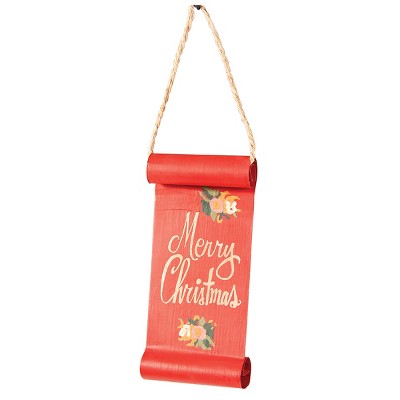 Gallerie II Merry Christmas Scroll Christmas Xmas Ornament