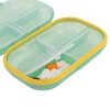 Unique Bargains 7 Grids Double Layer Pill Case 1 Pc - 2 of 4