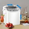 Kismile Ice Maker 26-lbs. Ice Per day Countertop or portable Bullet Ice Maker - 4 of 4