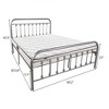 CAVINAS Heavy-Duty Metal Platform Bed Frame with High Headboard, Noise-Free Twin Size Bed Frame with Under-Bed Storage (No Box Spring Needed) - 3 of 4