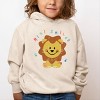 The Juniper Shop Mini Smiley Lion Paws Toddler Hoodie - 3 of 4