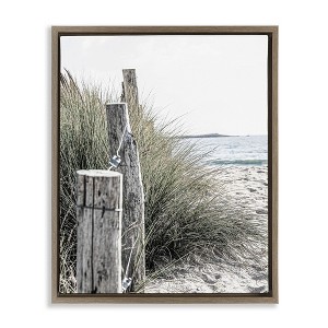 Stupell Industries Coastal Beach Landscape, 17" x 21" - 1 of 4