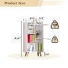 Aoxun Bookshelf Bookcase, Cube Storage Organizer, Wood Display Bookshelf, Storage Shelves - 3 of 4