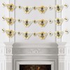 Big Dot of Happiness Little Bumblebee - Bee Baby Shower or Birthday Party DIY Decorations - Clothespin Garland Banner - 44 Pieces - 3 of 4