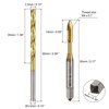 Unique Bargains HSS 6542 Metric Spiral Point Thread Tap and Twist Drill Bit Sets 4 Pcs - 2 of 4