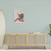 Stupell Industries Woman Obscured By Sun Hat Summer Beach Portrait Black Framed Giclee Art - 2 of 4