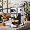 SEVOBAL Espresso Makers 20 Bar Espresso Machine with ESE Pod Filter and Milk Frother for Lattes and Cappuccinos, Silver, 11.8"*5.9"*12.2" - 3 of 4