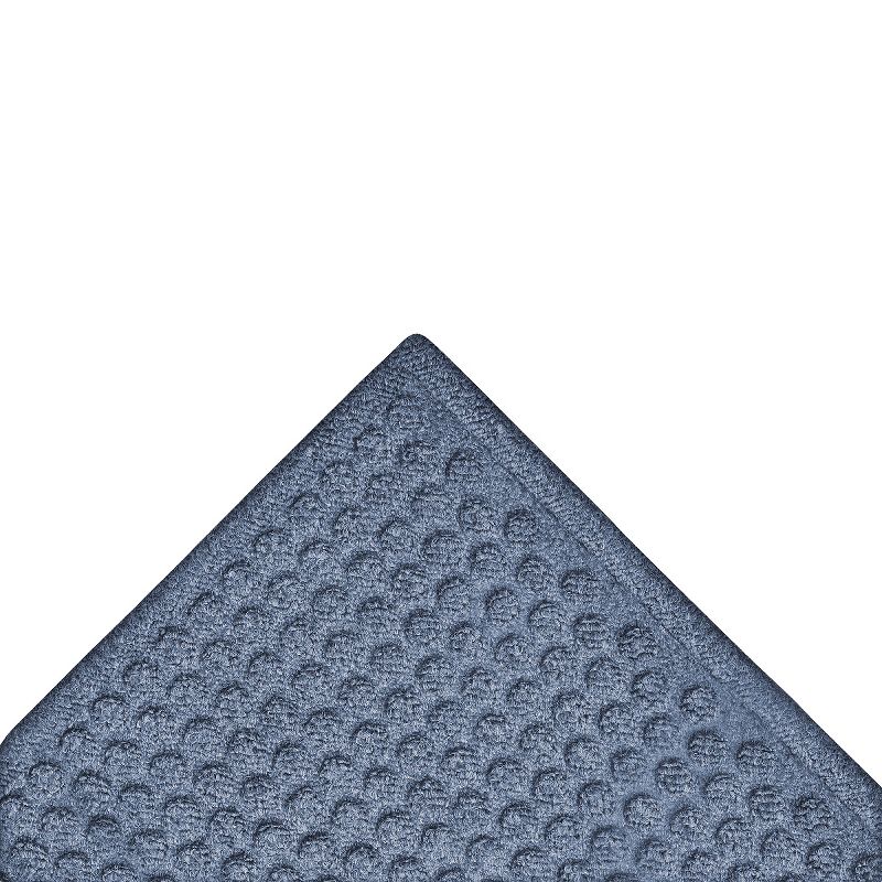 3&#39;x4&#39; Solid Dotted Doormat Blue - HomeTrax, 3 of 6