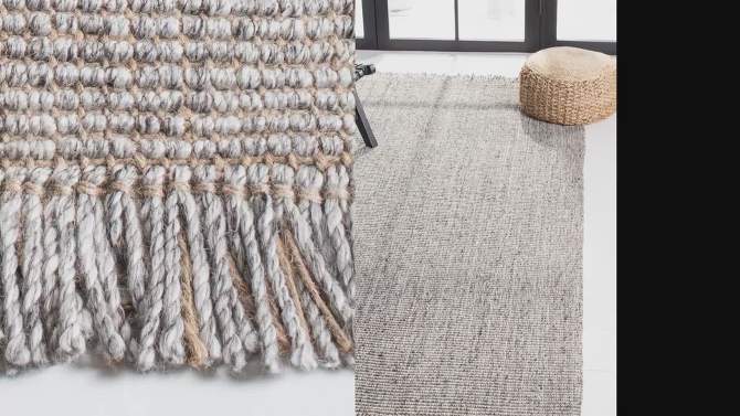 Natural Fiber NF826 Hand Woven Area Rug  - Safavieh, 2 of 9, play video