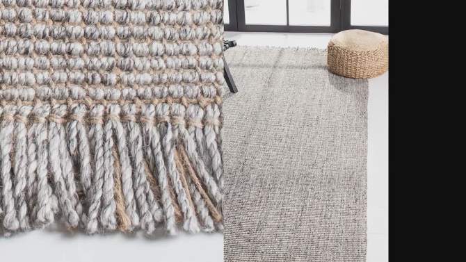 Natural Fiber NF826 Hand Woven Area Rug  - Safavieh, 2 of 7, play video