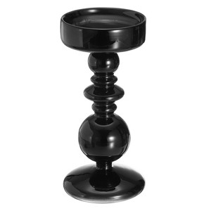 Unique Bargains Ceramics Minimalist Modern Decorative Sphere Vase Black - 1 of 4
