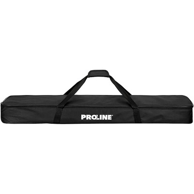 Proline Adjustable Black Steel Speaker Stand with Carrying Bag