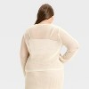 Women's Crochet-Style Tie Cardigan - A New Day™ - 2 of 3