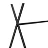 NicBex Twin Size Platform Bed 41.3" L Modern Triangle Structure Metal Bed Frame for Bedroom, Guest Room, No Box Spring Required - 4 of 4