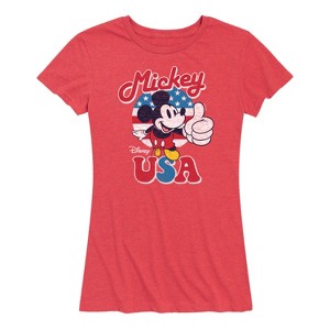 Women's - Disney - Americana Short Sleeve Graphic T-Shirt - 1 of 4