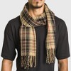 Alpine Swiss Mens Plaid Scarf Softer Than Cashmere Scarves Winter Shawl - 2 of 4
