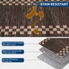Washable Area Rug for Living Room, Modern Floor Rug with Non Slip Backing, Low Pile Stain Resistant Floor Carpet for Dorm Office Decor - 4 of 4