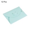 Unique Bargains Mini Pearlescent Paper Heart Shaped Clasp Envelopes 12 Pcs - 3 of 4