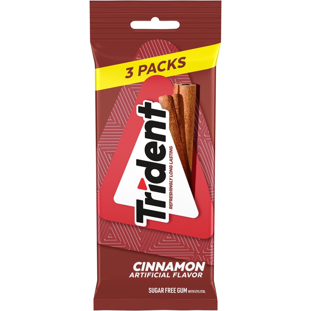 Trident Cinnamon Sugar Free Gum - 2.82oz