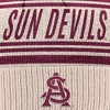 NCAA Arizona State Sun Devils Cuffed Pom Beanie: Lightweight Acrylic, Tagless Design - 4 of 4