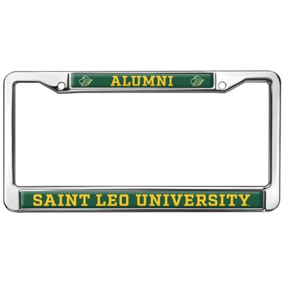 Saint Leo University Alumni Full Size Standard License Plate Metal Frame