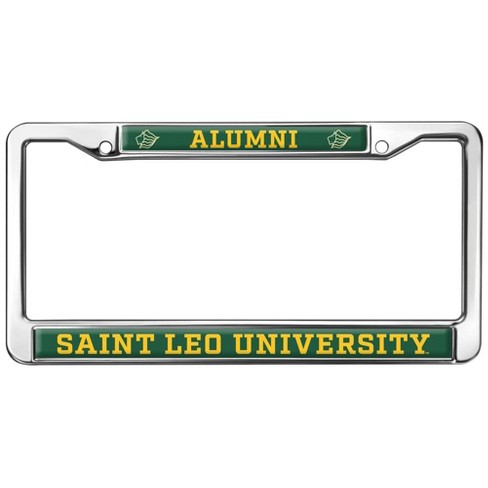 Saint Leo University Alumni Full Size Standard License Plate Metal Frame - image 1 of 4