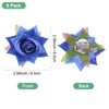 Unique Bargains Durable Velvet Cloth Flower Hair Clips Brooches 8 Pcs - 3 of 4