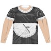 Men's French Maid (Front Back Print) Long Sleeve Costume T-Shirt - 2 of 4