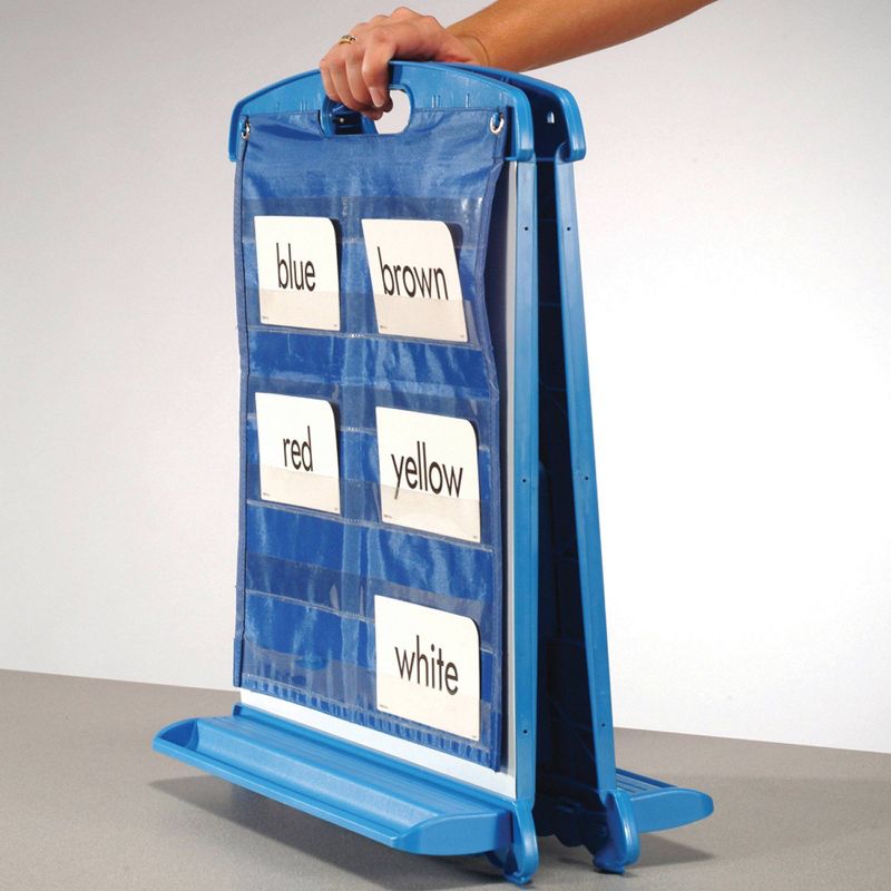 Copernicus Tabletop Easel with Dry Erase Boards, Pocket Chart &#38; Storage Tubs, 3 of 8
