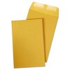 Quality Park Catalog Envelope, 28 lb Bond Weight Kraft, #1, Square Flap, Gummed Closure, 6 x 9, Brown Kraft, 100/Box - 2 of 4