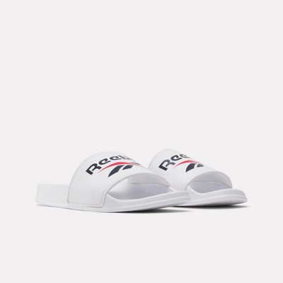 Reebok RBK Fulgere Swim Slides Size M 10 / W 11 White/Vector Navy/Vector Red — фото 4