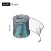 Unique Bargains Gift Wrapping Wide Sheer Wired Pastel Shimmer Iridescent Chiffon Ribbons 1 Pc - 2 of 4