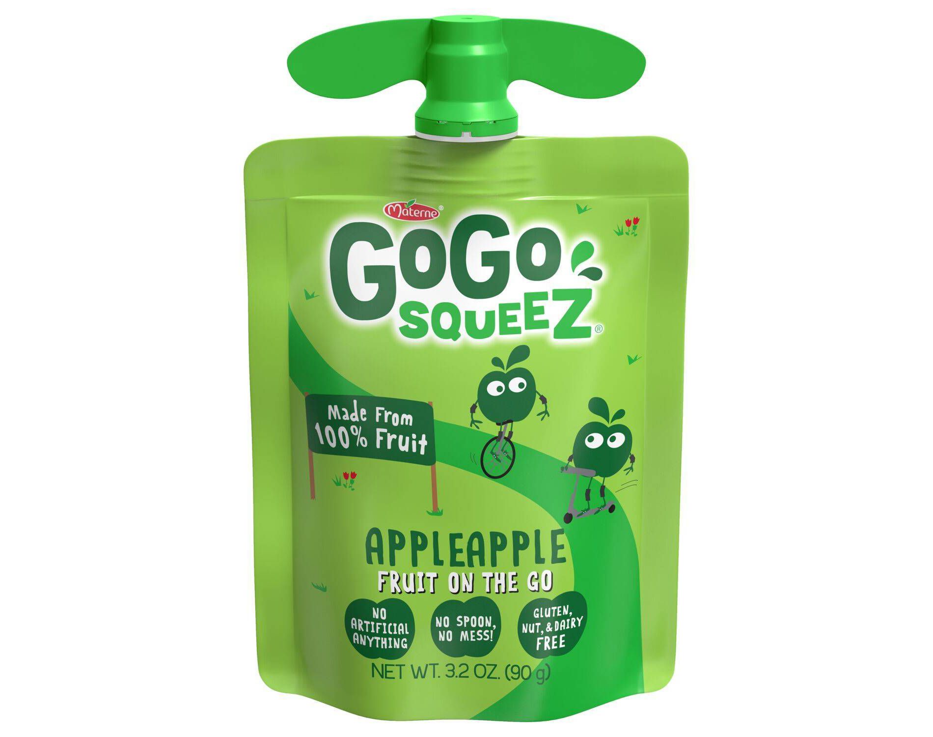 GoGo SqueeZ Applesauce On The Go Pouch - 3.2oz