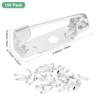 Unique Bargains Durable Multipurpose Iron Badge Brooch Pin Backs Safety Clasp 120 Pcs - 3 of 4