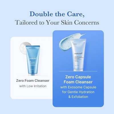 medicube Zero Pore Clearing Capsule Cleansing Foam Korean Skincare: Contains PHA, Salicylic Acid, Cream Form, Normal/Oily Skin