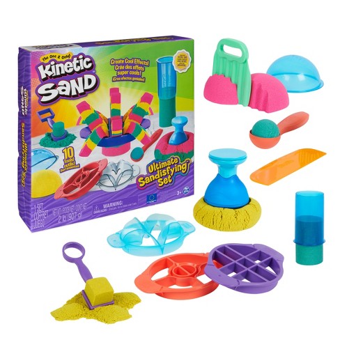 Kinetic Sand Sandisfying Set with Tools