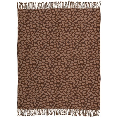 Mina Victory Throw SZ005 Brown/Beige 50" x 70"