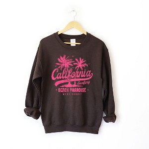 Simply Sage Market Women's Graphic Sweatshirt California Beach Paradise - 1 of 3