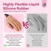 SAVILAND Super-Elastic Nail Training Kit - Silicone Mannequin Hand with 25+ Practice Tips & Tools for Home/Studio. - 4 of 4