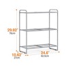 Apex Vanguards 3-Tier Silver Stackable Wire Pantry Organizer - 3 of 3