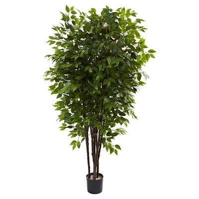 Nearly Natural 6.5' Deluxe Ficus Tree